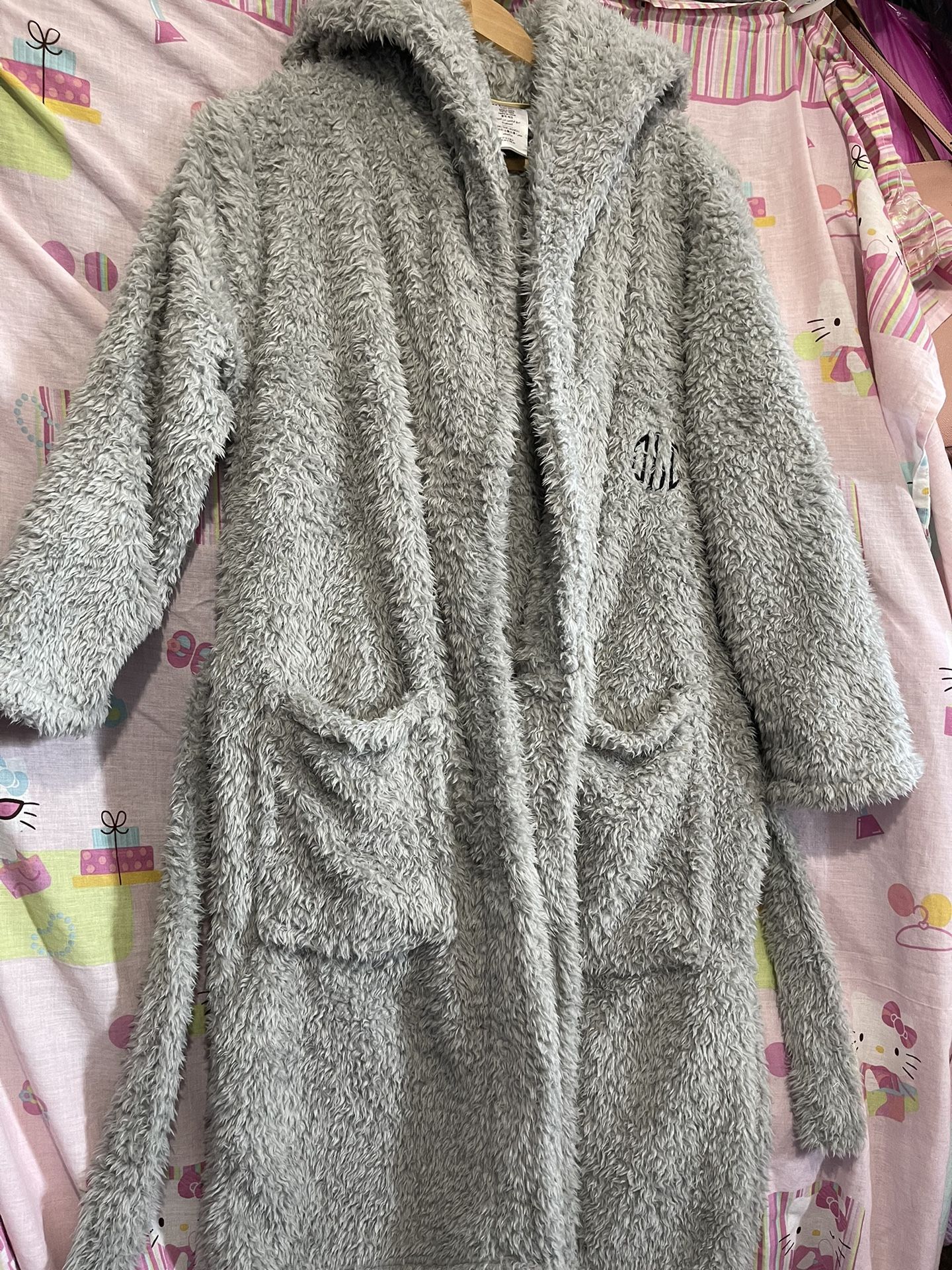 Pottery barn teen fuzzy robe