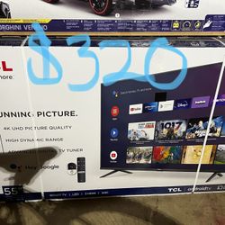 55in TCL Android Tv