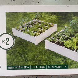 Raised Garden With Grogrid