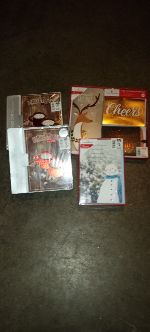 Christmas Ornaments, Cards And Wrapping Paper