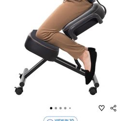 Kneeling Office Chair With Back Support 