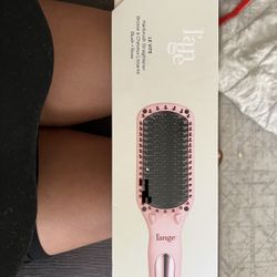 L’ange Straightener Hairbrush 