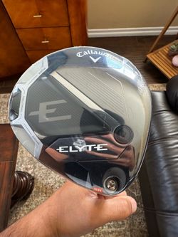 NEW - Callaway Elyte Driver with Fujikura Ventus Shaft and Head Cover