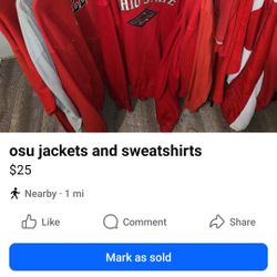 OSU Jackets And Sweatshirts 