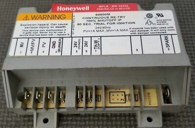 HONEYWELL IGNITION CONTROL MODULE S8600M 97-4152 REV.A (3834)D1 AP