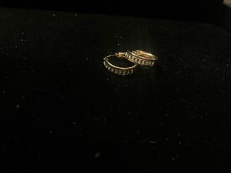 14k gold earrings #111288-2 MJ
