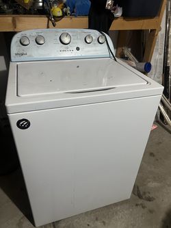 whirlpool washer