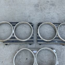 1966 Impala Caprice Headlight Bezels