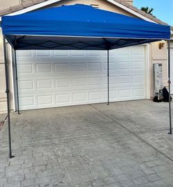 Everbilt 10 ft. x 10 ft. Blue Instant Canopy Pop Up Tent
