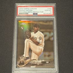 Shohei Ohtani Refractor Rookie