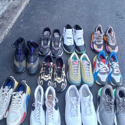 Nike And Pumas Size 12-13 All For 250