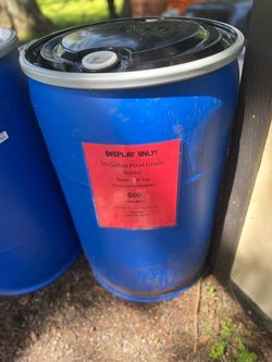 55 Gallon Food Grade Barrels