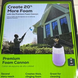 Greenworks Foam Attachment. 1/4 Inch  For Pressure Washer 