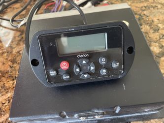 Clarion CMS20 Black Box Marine Stereo