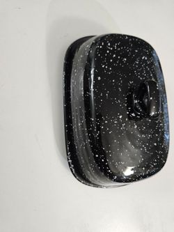 Vintage stoneware butter plate