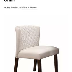 White Fenton Dining Room Side Chair