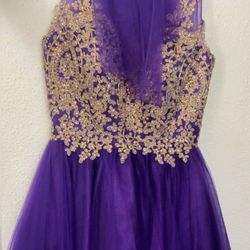Purple Dress XS