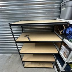 Garage storage rack