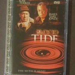 1982 DVD Blood Tide Horror James Earl Jones Jose Ferrer Sea Creature Movie Video Platinum Rare HTF Tested