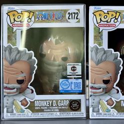 Funko Pop Monkey D Garp 2172 Pre-Release Set One Piece