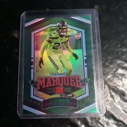 2022 Panini Chronicles Marquee Green /149 Tariq Woolen #MAR-46 Rookie Card RC