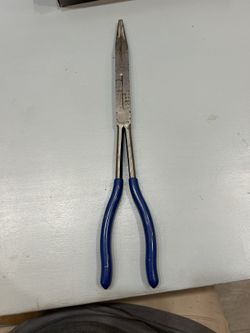 DOUBLE JOINT STRAIGHT JAW NEEDLE NOSE PLIERS