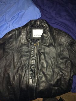 London fog leather jacket