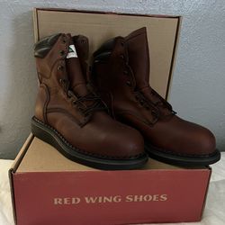 Red Wing Boots Size 9D 3568 Brown 