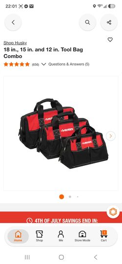 Husky tool bag