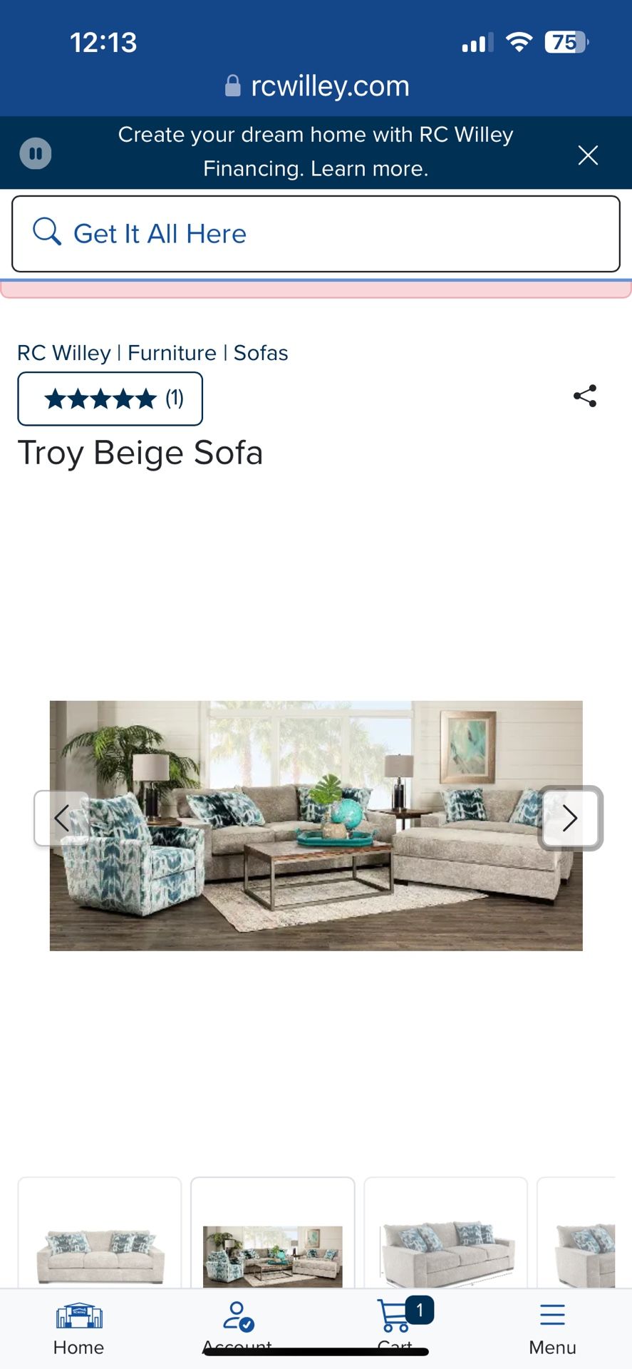 Couches + Ottoman & Pillows