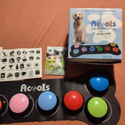 Acools Pet Buttons for Communication