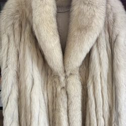 Fur Coat Authentic Fox Sm/Med