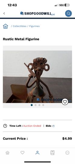 Metal Art Of A Woman And Her Briefcase