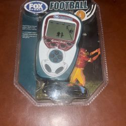 Fox Sports Football Electronic Handheld Video Game Excalibur Fx204