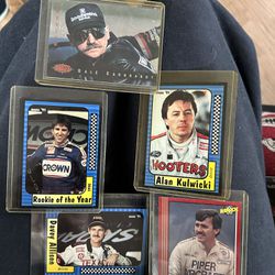NASCAR Collection Including Davey Allison, Alan Kulwicki, Clifford Allison, Rob Moroso AND MUCH MORE!!!