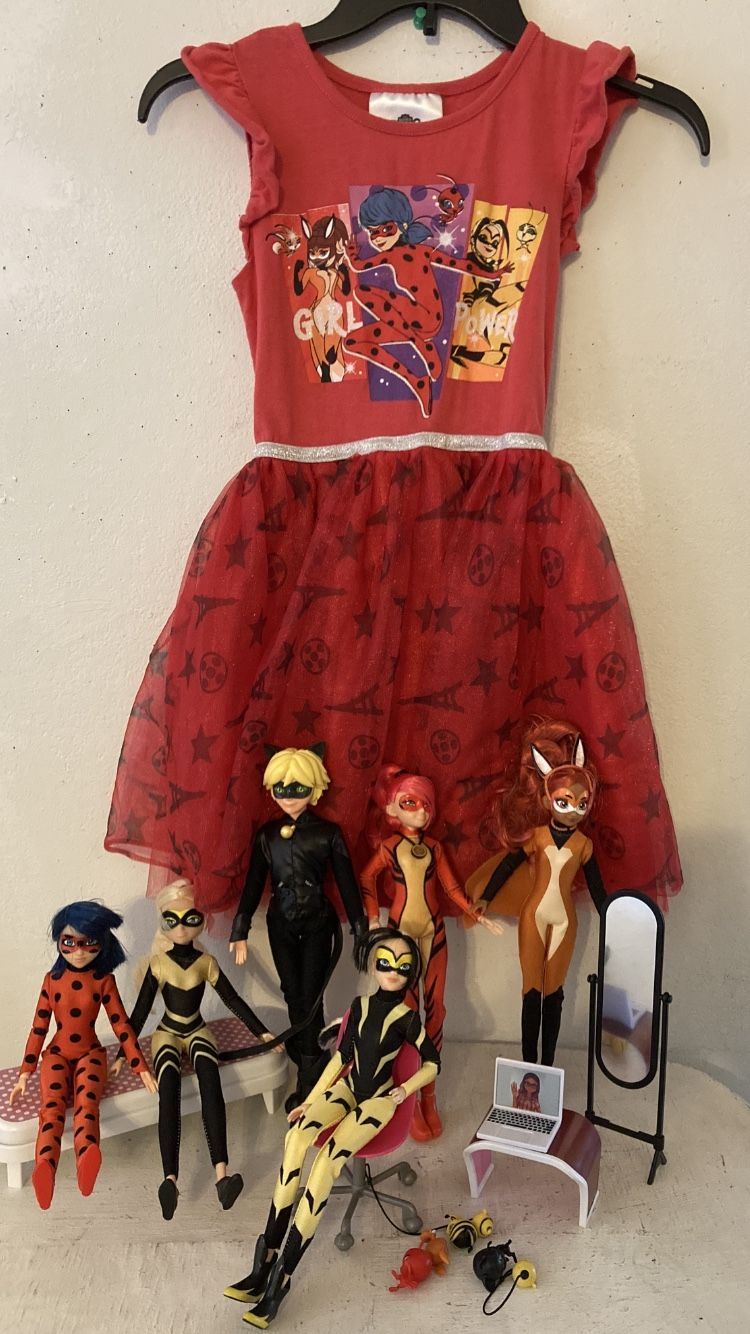 Dolls With beautiful dress size 5 Dolls Omost New  πͺπͺ