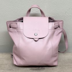 LONGCHAMP BACKPACK LAMBSKIN