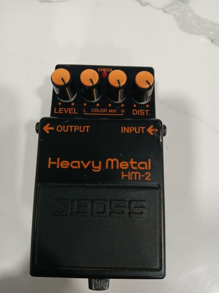 Boss HM-2 Heavy Metal Distortion Guitar Pedal (Made In Taiwan) Used But Fully Functional $150 OBO