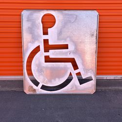Handicap space imprint