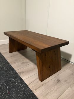 Solid Wood Coffee Table or Bench