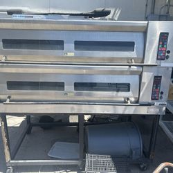 Pizza Oven For Sale !!! Hobart Very Little Use , In Excellent Shape , Including A Stand On Wheels, Must Sell Asap .