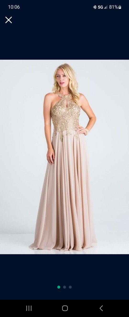 Prom Dress Sz Xl  Brand New 