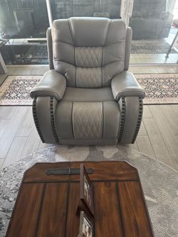 Ashley Leather electric recliner