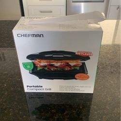 Chefman Compact Grill Brand New In Box