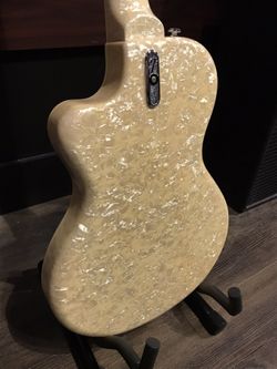 Italia Maranello Classic Rare Gold Sparkle Electric Guitar with
