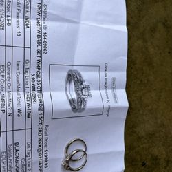 Engagement And Wedding Band 