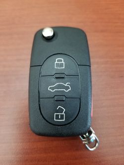 Audi A4 Quattro Key Fob with Uncut Blade