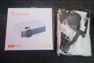 Brand new projector and screen