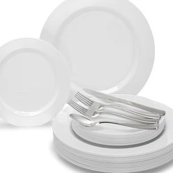   New Wedding / Party Plates / Cutlery/ Tumblers