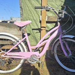 7 SPEED WOMANS BIKE